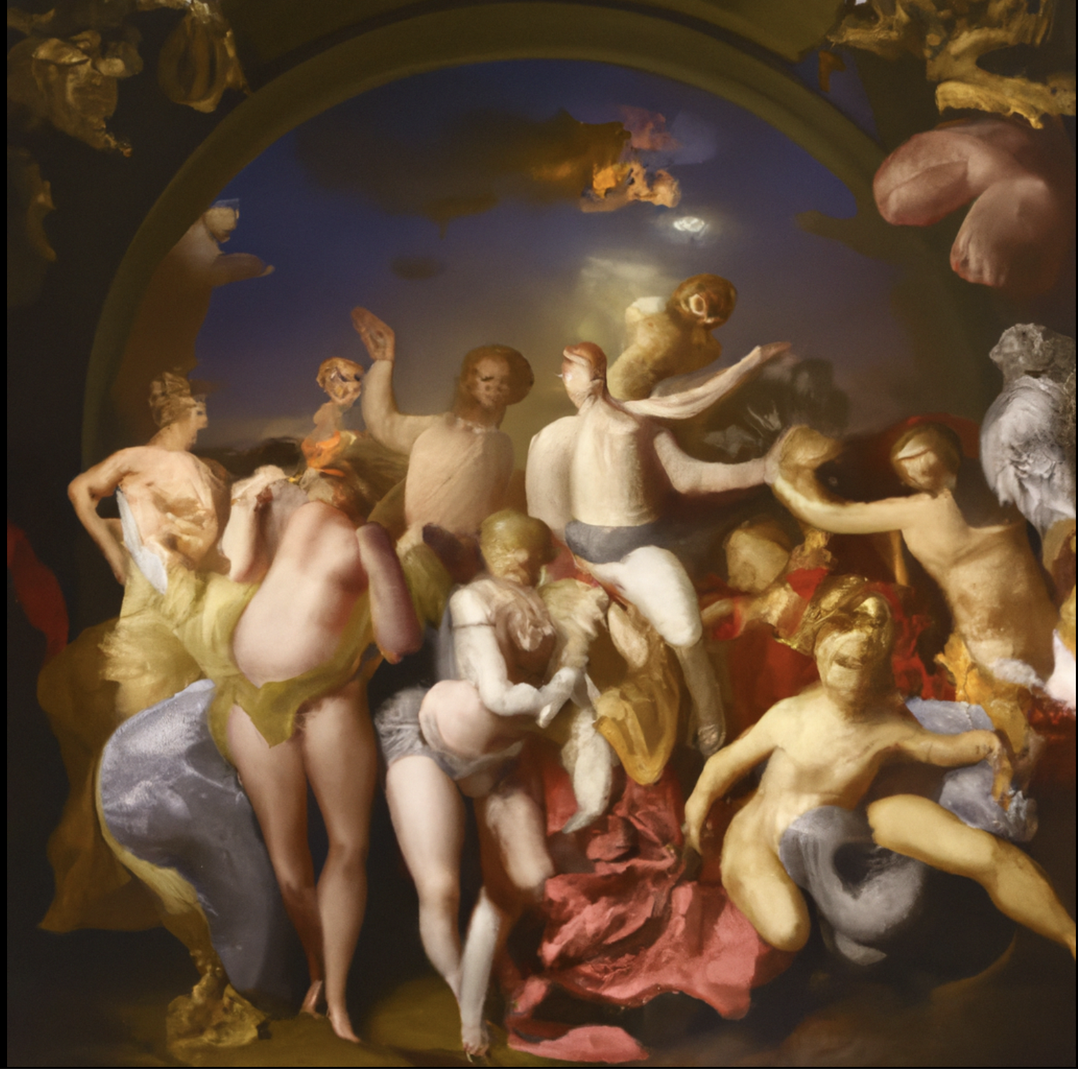 Media for Layer3 Art Campaign: AI Orgy 10 #17294 item