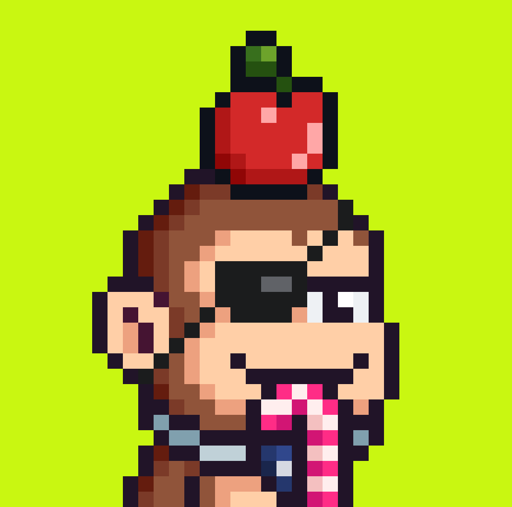 Media for Pixel Monkey Hood #1639 item