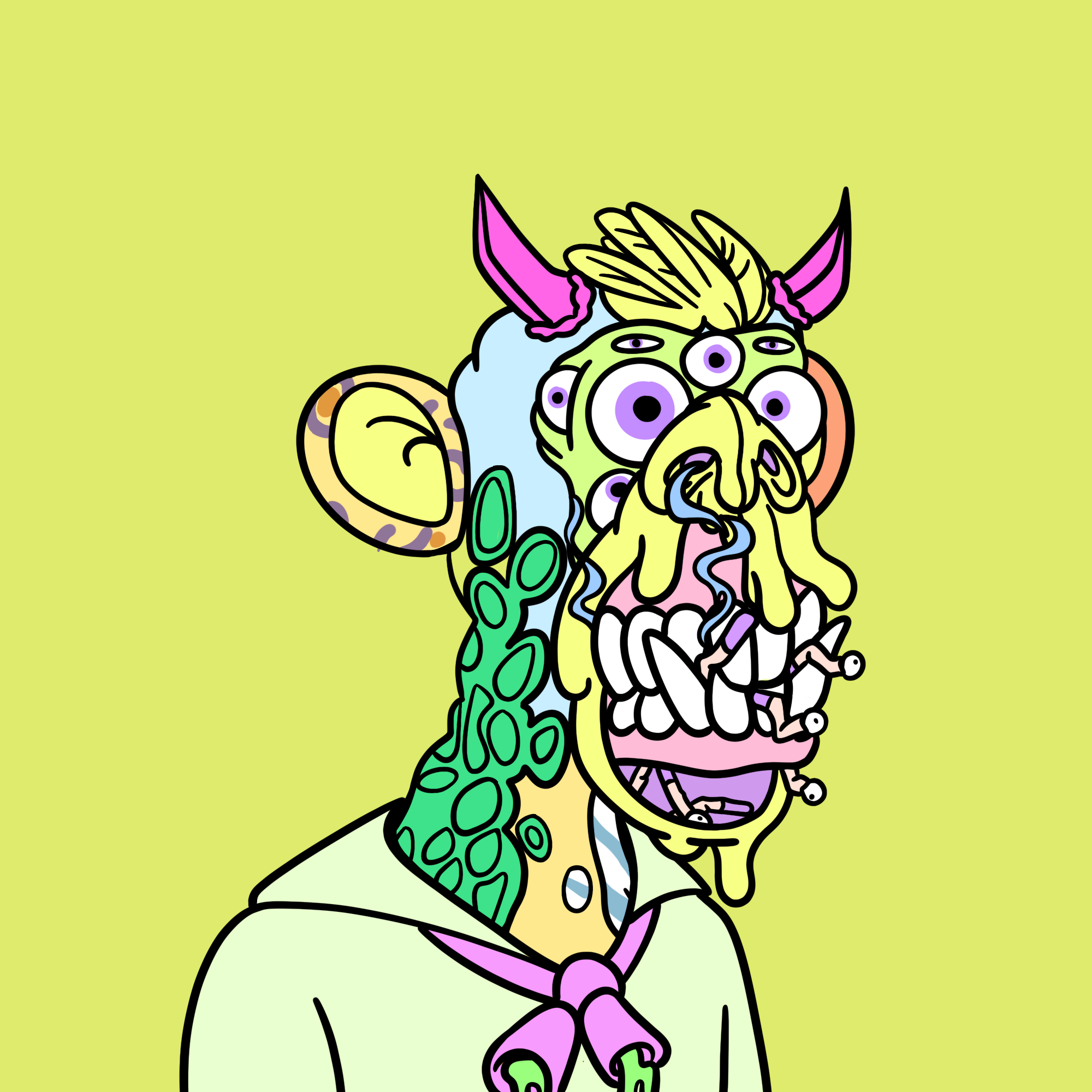 Media for Mutant Pastel Club #185 item