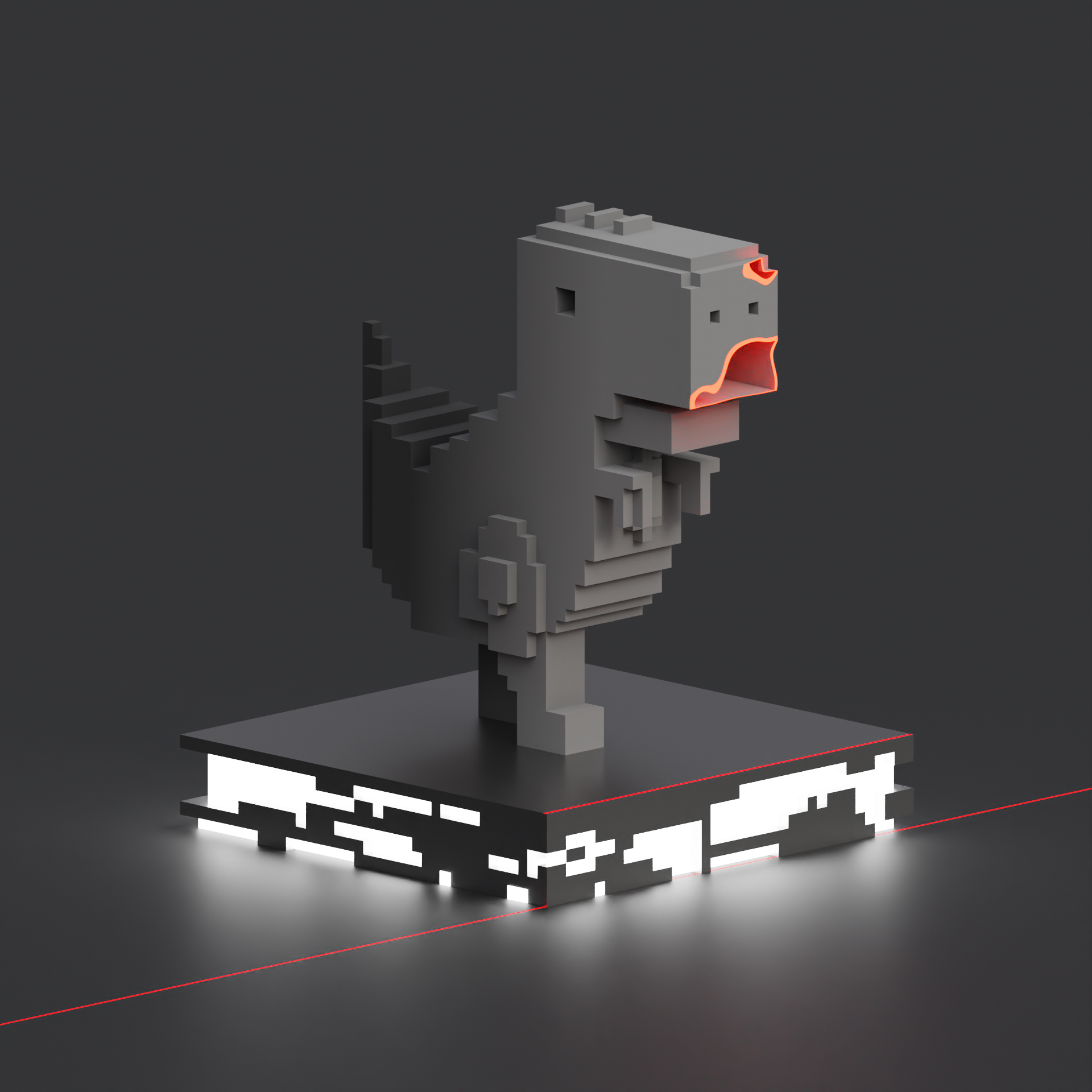 Media for Based Lil' Dino #1735 item
