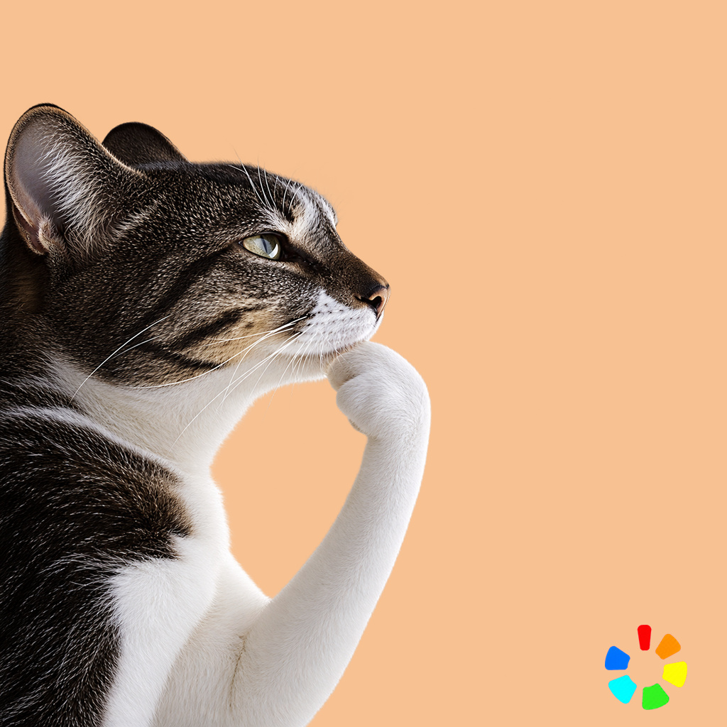 Media for Thinking Cat #2419 item