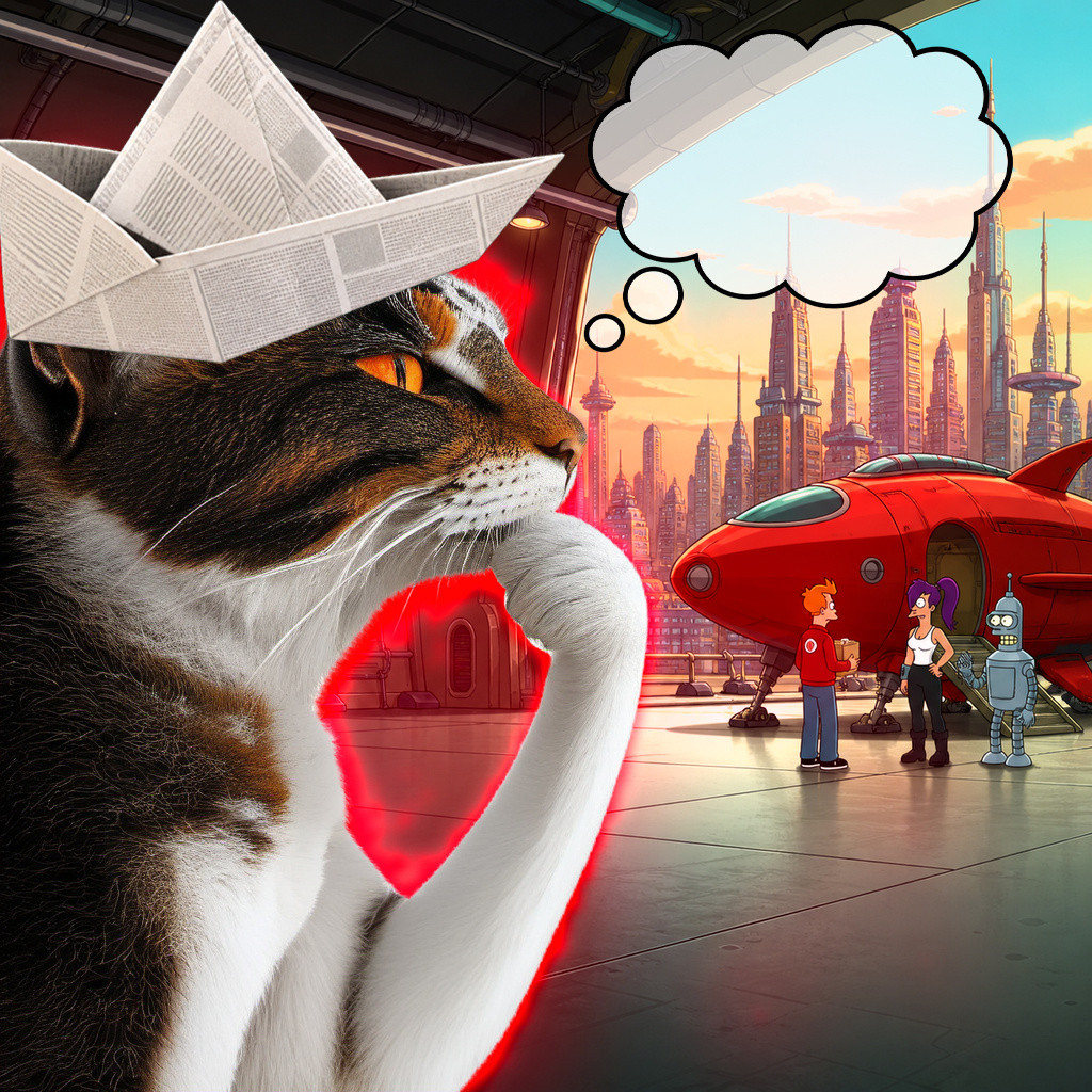 Media for Thinking Cat #9361 item