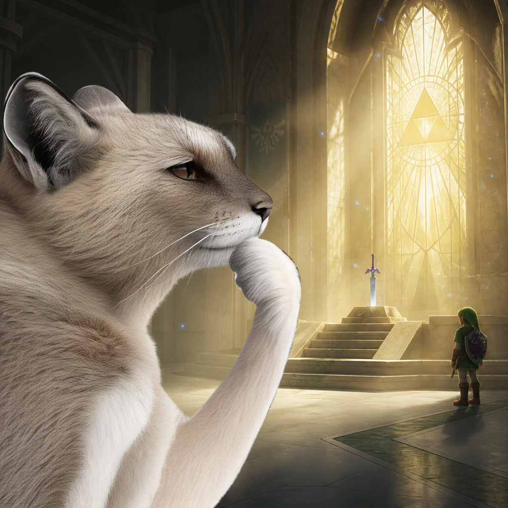 Image for Thinking Cat #9683 item