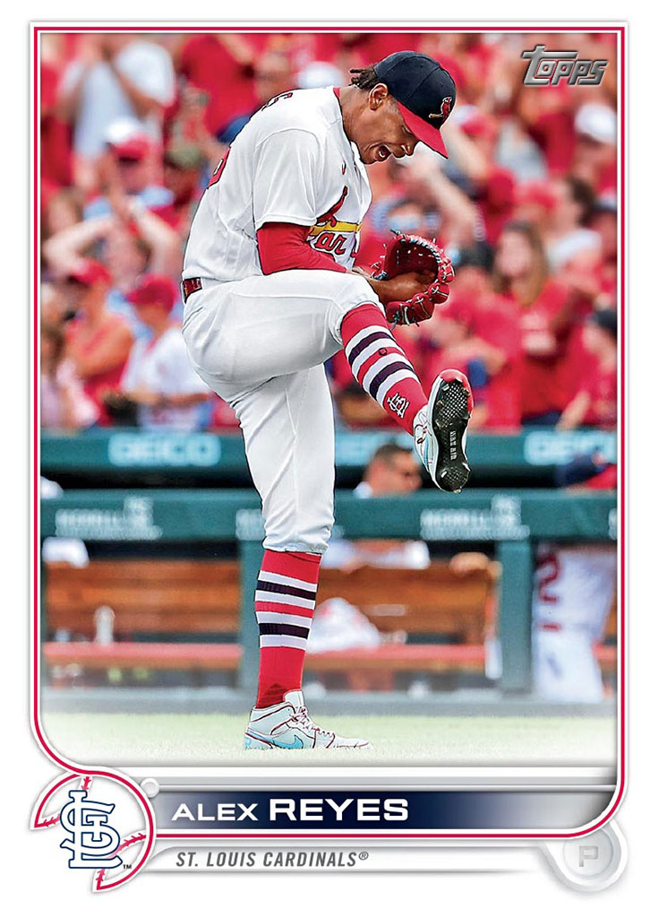 Media for St. Louis Cardinals® Alex Reyes Base White 47 Common #69 item