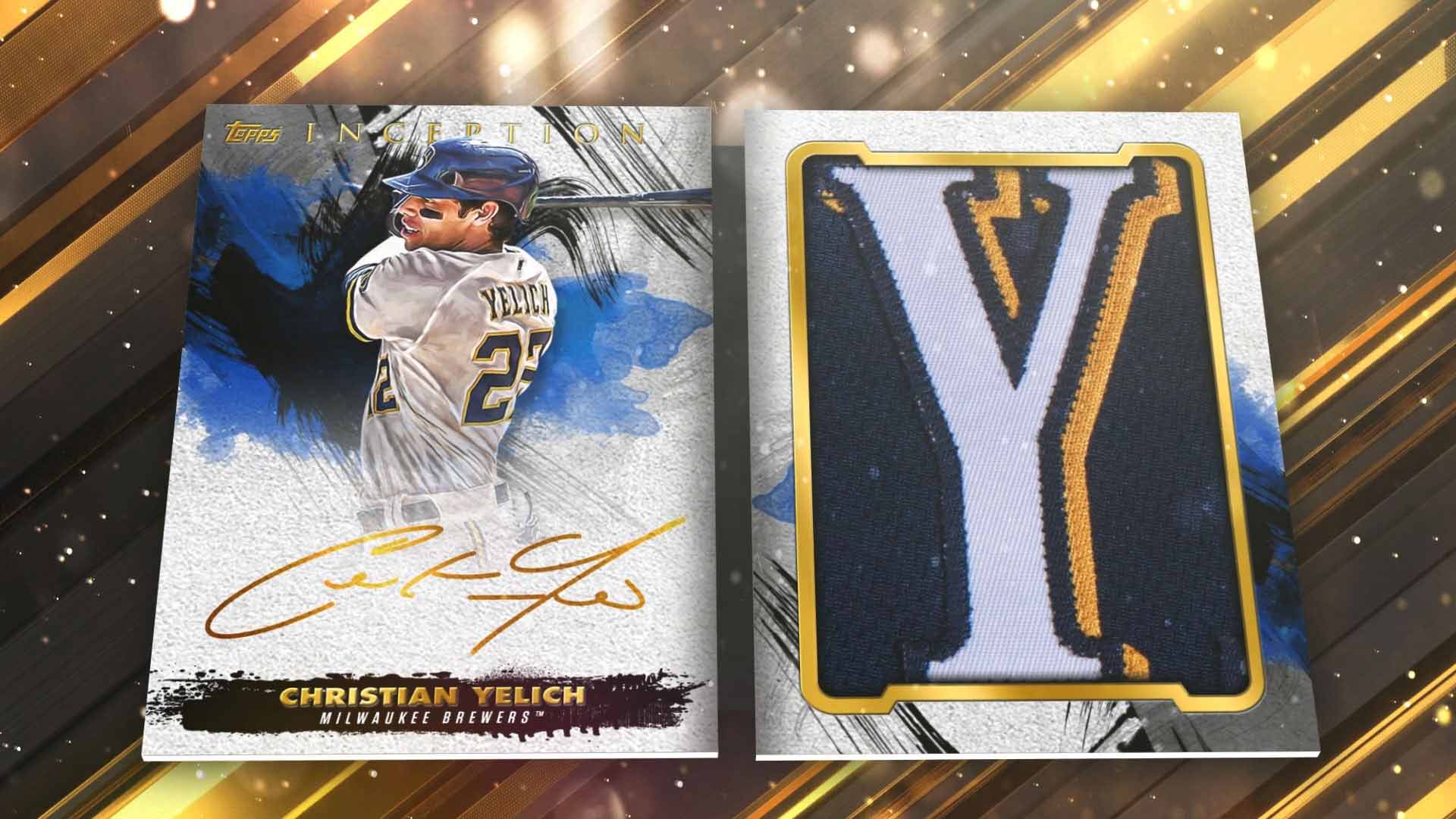 Media for Milwaukee Brewers™ Christian Yelich Facsimile Signature Letter Booklet Team Color 11 Legendary #6 item