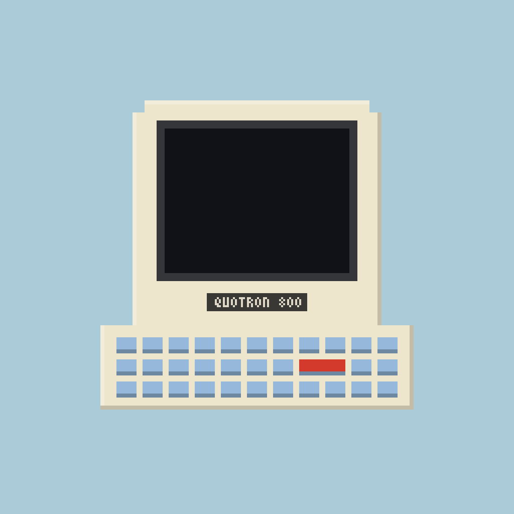 Image for QUOTRON #607 item