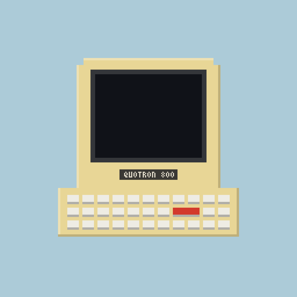 Media for QUOTRON #2059 item