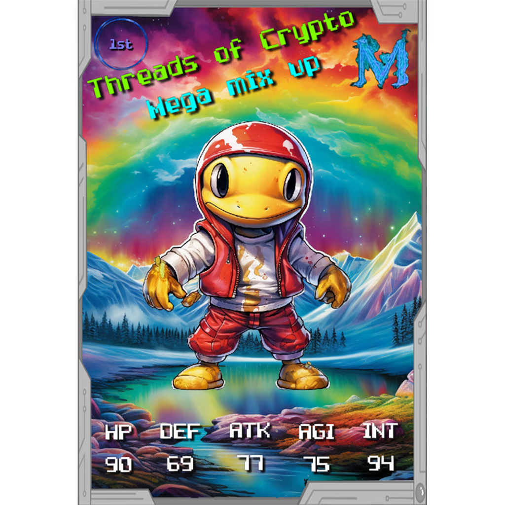 Media for Threads Of Crypto Mega mix Up Trading Cards #2025 item